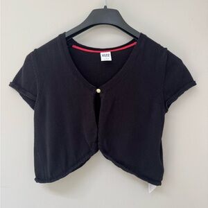 Vero Moda Black and Red Trim Top